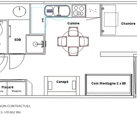 Appartement Résidence Soleil - 2 Pièces Pour 4 Personnes 704 Saint-Martin-de-Belleville